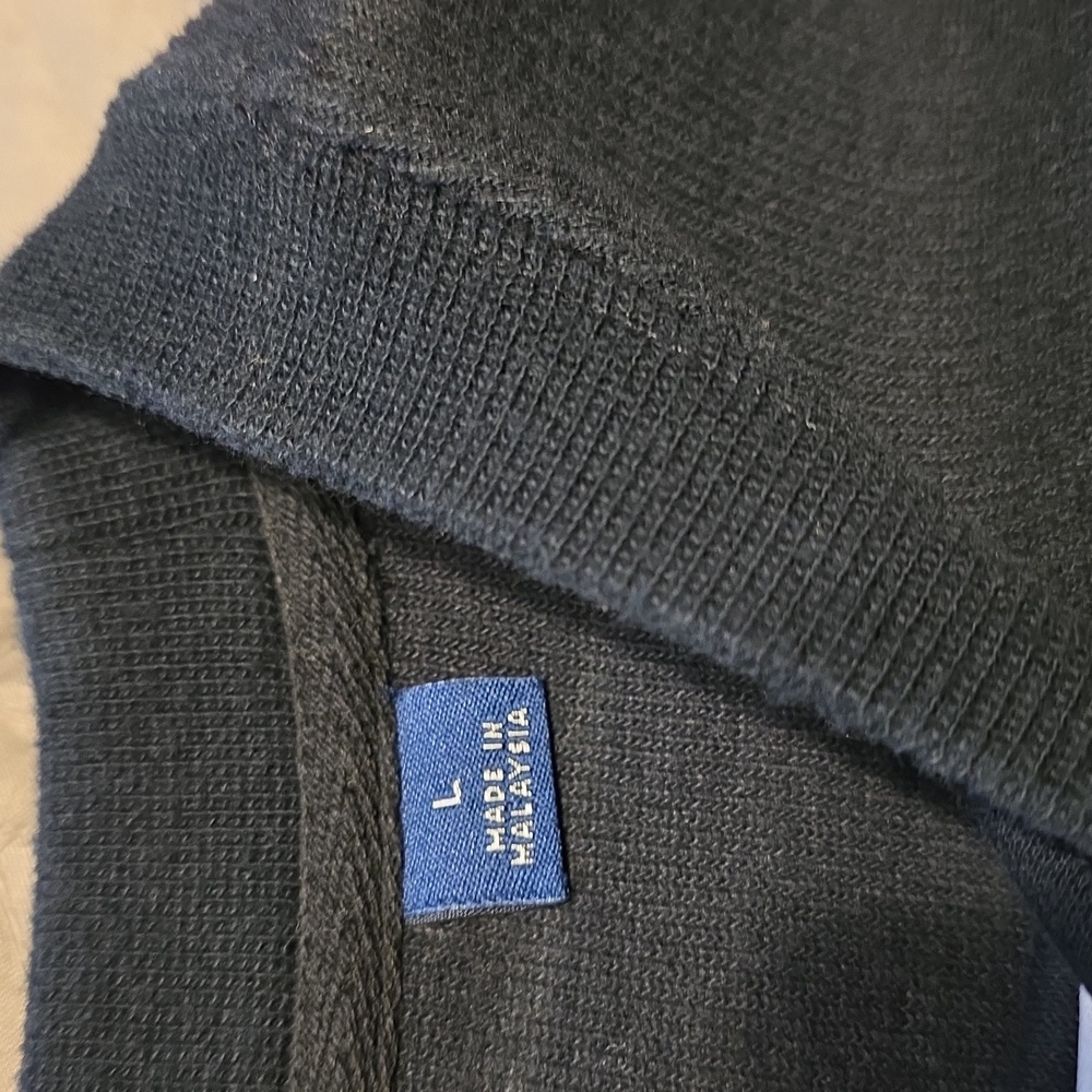 Callaway Men'sBlack Crewneck Sweater - Picture 3 of 3
